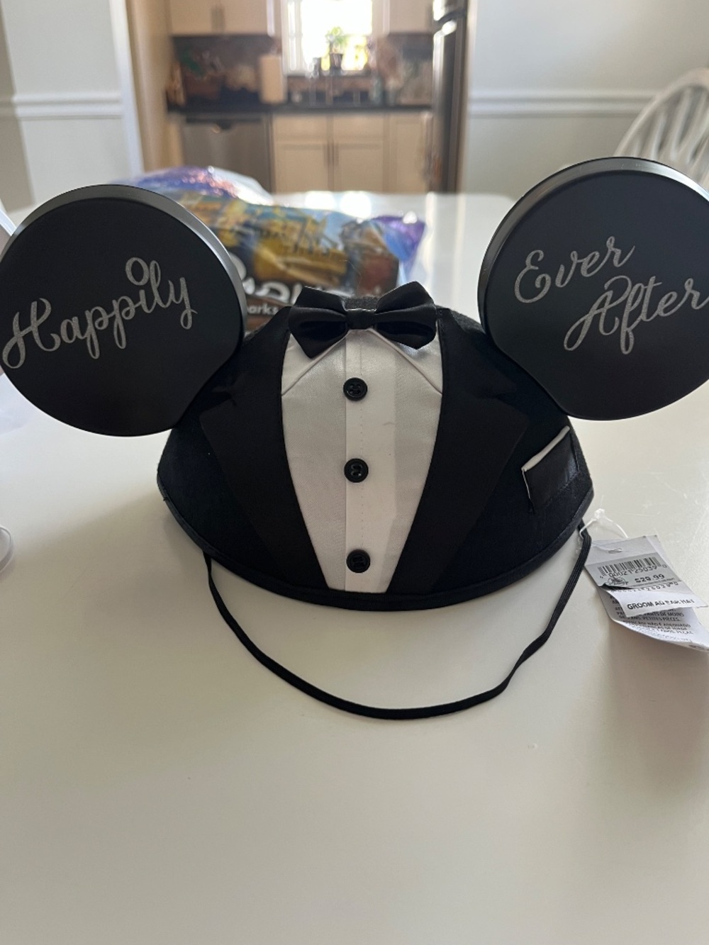 Disney Bride & Groom wedding ears - Picture 4 of 6